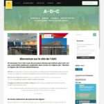 Nouveau site Internet de l'association ADC.