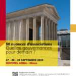 Affiche des 50èmes journées de formation de l'association ADC