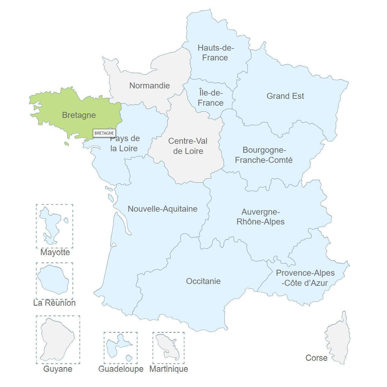 Région de la Bretagne de l'association ADC