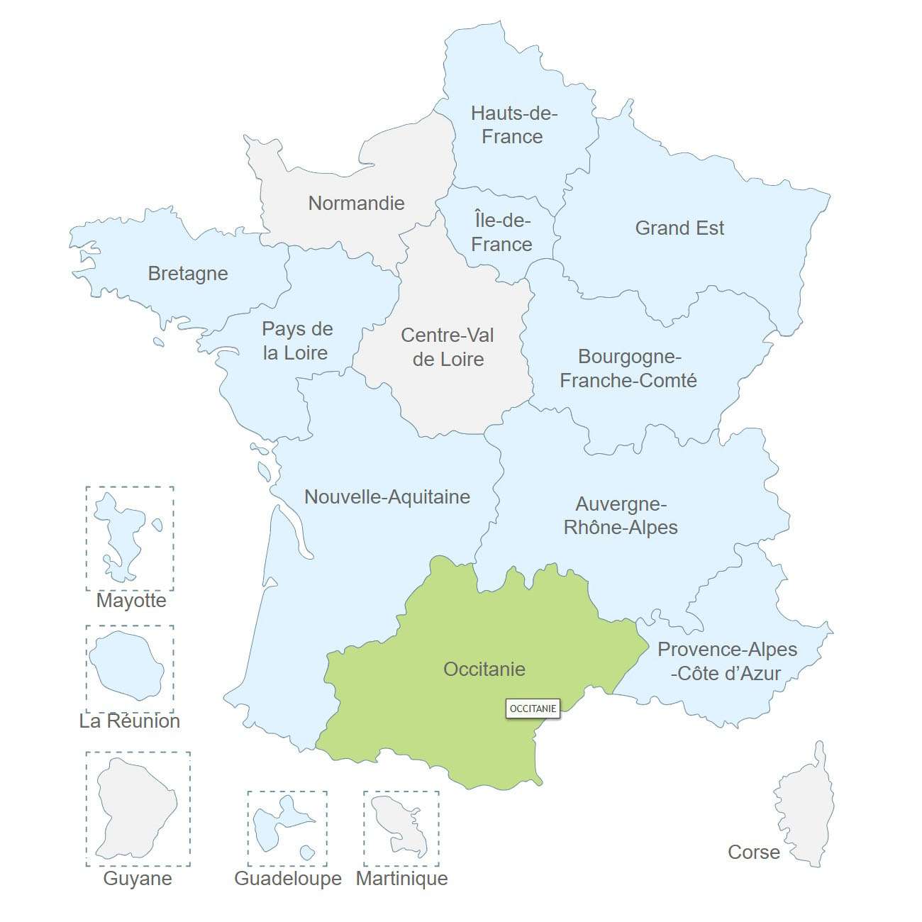 Région Occitanie de l'association ADC