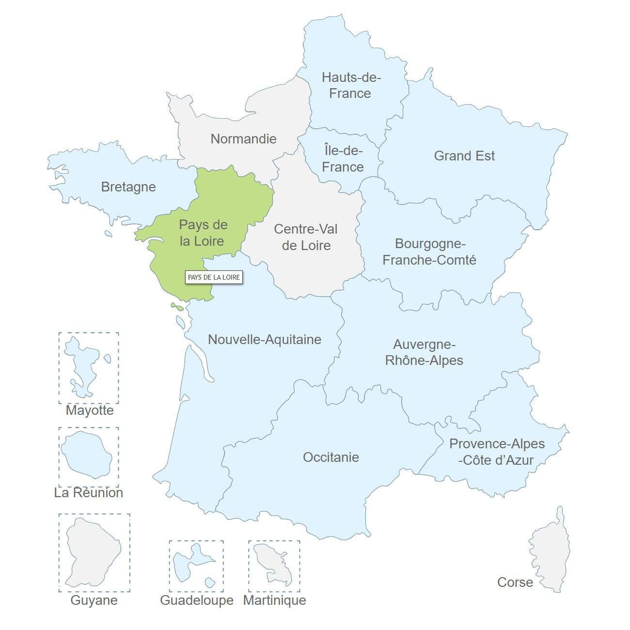 Région du Pays de la Loire de l'association ADC