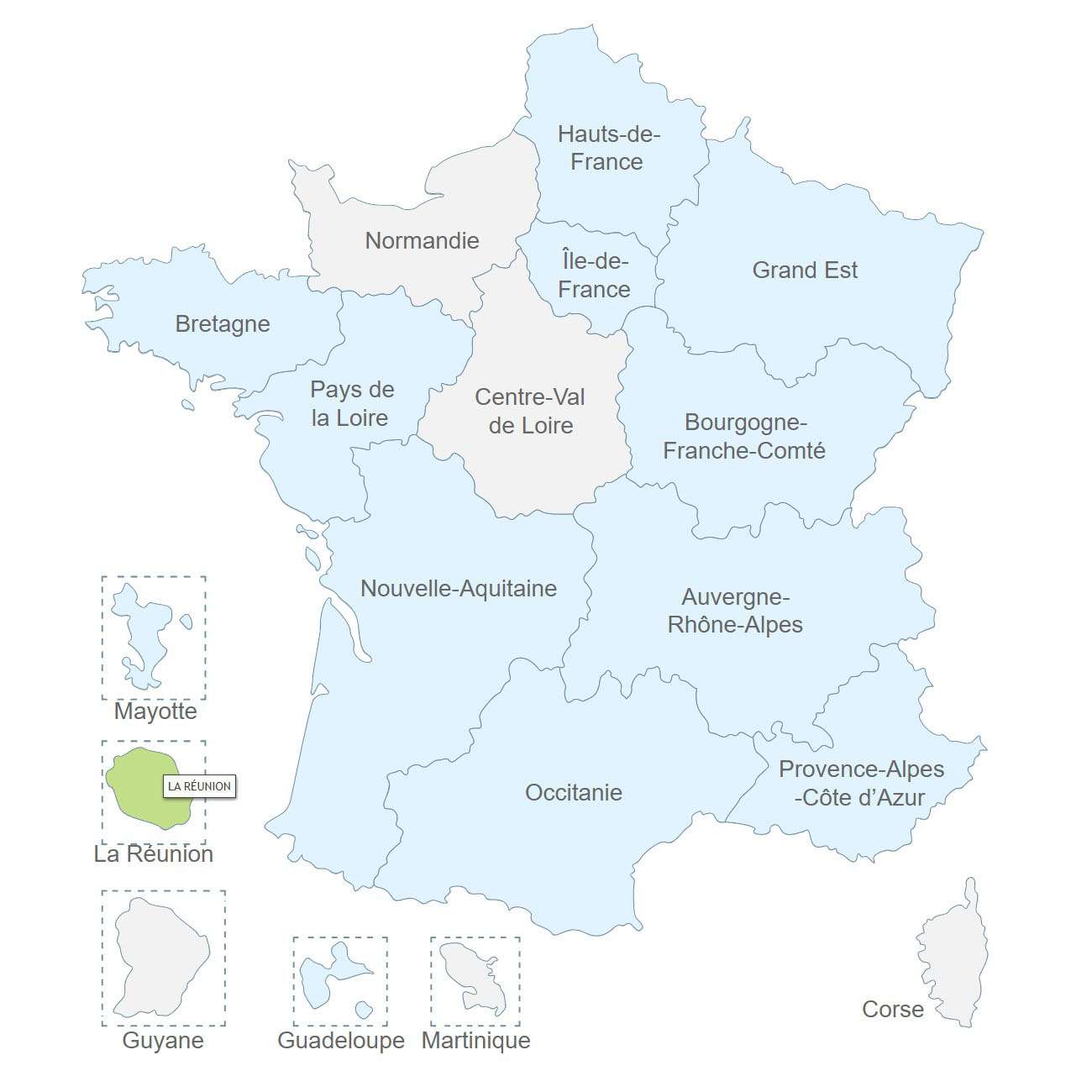 Région de La Réunion de l'association ADC