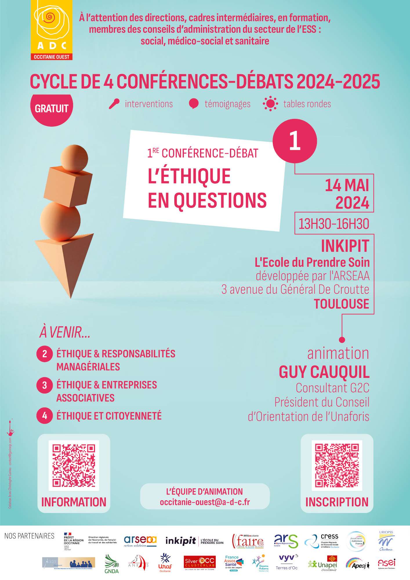 Cycle de conférences débats 2024-2025